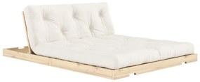 Kremowa rozkładana sofa 145 cm Flip – Karup Design