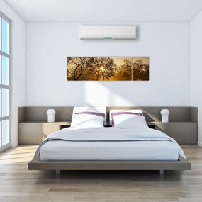 Obraz - Wschód słońca (170x50 cm)