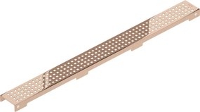 Mexen Flat M08 maskownica do odpływu liniowego 50 cm, różowe złoto - 1625050