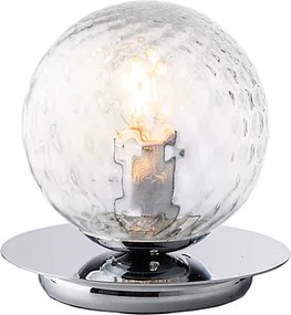 Lampa stołowa Armonia z polerowanego chromowanego żelaza 1 światło H.17 Ø16 BL285-LT-CR