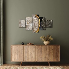 Obraz - Pień drzewa w kolażu 2 (125x70 cm)