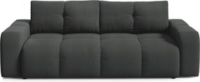 Masseno Sofa DUCA z funkcją spania i pojemnikiem na pościel - Grafitowy - CURIO 97