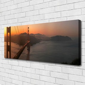 Duży obraz na płótnie Monumentalna Konstrukcja Mostu