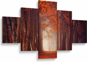 Obraz - Jesienny las (125x70 cm)