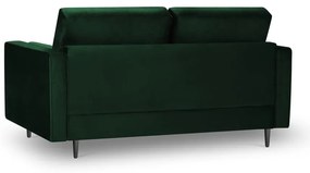 Zielona aksamitna sofa Milo Casa Santo, 174 cm