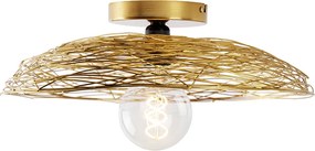 Orientalna lampa sufitowa złota 40 cm - Glan