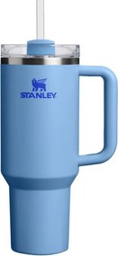 Niebieski termos ze stali nierdzewnej ze słomką 1,18 l Quencher H2.O FlowState™ Tumbler Blue Sky – Stanley