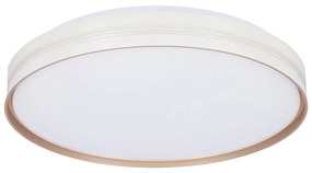 Biała lampa sufitowa LED 40x40 cm Montana – Candellux Lighting