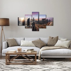Obraz - Panorama Dubaju (125x70 cm)