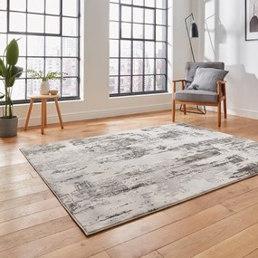 Jasnoszaro-kremowy dywan 80x150 cm Apollo – Think Rugs