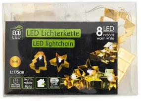 Łańcuch świetlny LED CHRISTMAS TREE 140 cm miedz