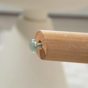 HOMCOM Fotel akcentowy, tapicerowany fotel z futerkiem, poduszka z pianki, fotel typu wingback, Beżowy