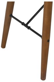 Czarna metalowa konsola 38x120 cm Oslo – Ixia