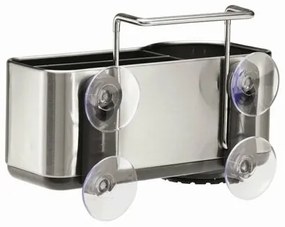 Simplehuman Uchwyt na gąbkę i szczoteczkę, stal nierdzewna