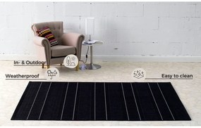 Czarny dywan odpowiedni na zewnątrz Hanse Home Sunshine, 160x230 cm