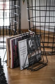 Uchwyt na czasopisma Alvin, czarny