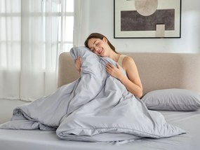 Zestaw pościeli szary Dormeo Energy 140x200 cm