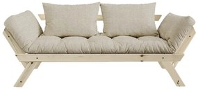 Sofa rozkładana Karup Design Bebop Natural Clear/Linen Beige