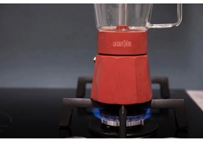 Czerwona kawiarka ze stali nierdzewnej 0,29 l La Cafetiere Verona – Kitchen Craft