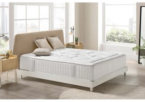 Twardy/średnio twardy piankowy materac 140x190 cm Tempus Premier – Moonia