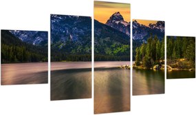 Obraz - Park Narodowy Grand Teton (125x70 cm)