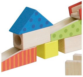 Drewniany tor kulkowy Marble Run – Roba