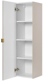 Szafka łazienkowa HARMO 31 cm szaro-zielony półmat KROFAM