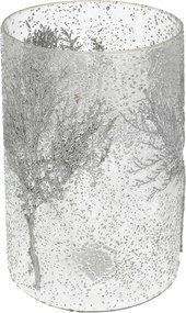 Świecznik Twig I ⌀15cm silver