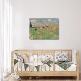 Obraz na szkle - Georges Seurat, A Summer Landscape, reprodukcje (70x50 cm)