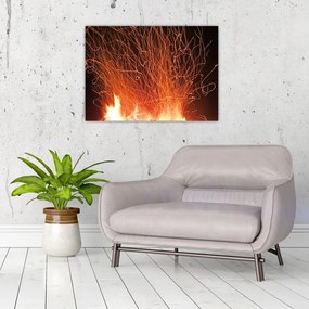Obraz ognia (70x50 cm)