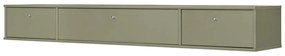Szafka pod TV w kolorze khaki 176x22x32,5 cm Mistral – Hammel Furniture