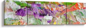 Obraz abstrakcji - malarstwo (170x50 cm)