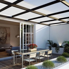 Poliwęglan komorowy MARK 4mm, 60,5x121x0,4cm, 14 szt., przezroczysta Jurhan