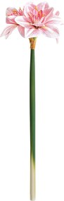 Kwiat sztuczny Amarylis 62 cm pink