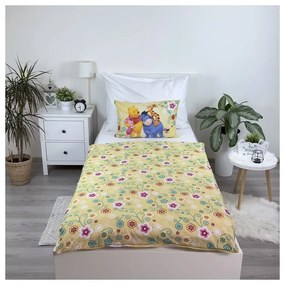 Bawełniana pościel dziecięca do łóżeczka 100x135 cm Winnie-the-Pooh – Jerry Fabrics