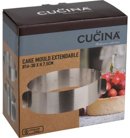 La Cucina Rozsuwana forma do ciast, śr. 16-30 cm