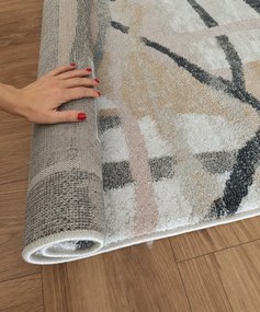 Dywan nowoczesny Fancy Abstrakcja Multi Soft Touch poliestrowy 120 cm x 170 cm