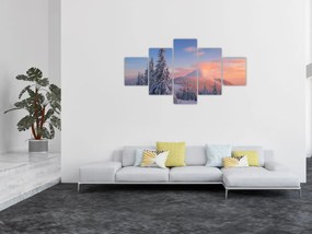 Obraz - Zimowy krajobraz (125x70 cm)
