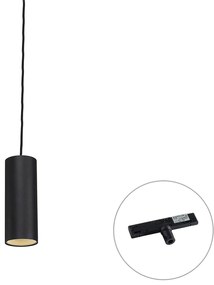 Design hanglamp zwart incl. rail adapter 1-fase - Slimline Tubo Oswietlenie wewnetrzne