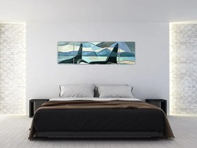 Obraz - Orka (170x50 cm)