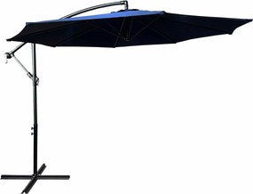 Granatowy parasol ogrodowy S2-D62
