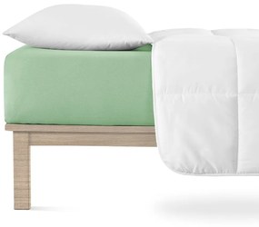 Zielone dżersejowe prześcieradło z gumką 140x200 cm Boxspring – Andrea Simone