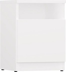 Szafka Nocna GALAX 30 1D | Biała  | 30x30x40 cm | Szafka/Stolik Nocny