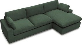 Zielony sztruksowy narożnik Belair – Bobochic Paris