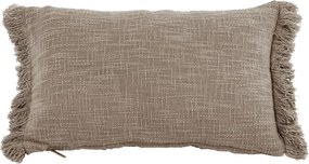 Poduszka dekoracyjna TISECO SOLID 30x50 cm, szarobrązowy