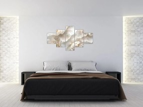 Obraz - Delikatne piwonie (125x70 cm)