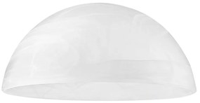Szkło zamienne E27 130x300 mm białe