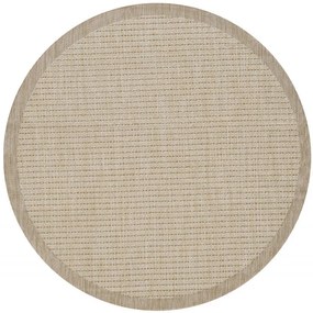Dywan uniwersalny Giza beżowy 120 cm x 120 cm koło
