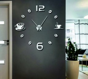 Samoprzylepny zegar ścienny | KAFFE