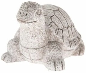Dekoracja ogrodowa Żółw, beton, 11,5 x 7,5 x 8,5 cm, szary